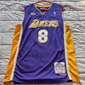 Mitchell & Ness Kobe Bryant Lakers Purple and Gold Jersey